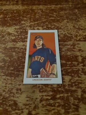 2021 Topps T206 Tim Lincecum San Francisco Giants (Wave 6) - Image 1 of 2