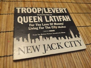 Troop Levert QUEEN LATIFAH For The Love Of Money Living For The City Single CD - Picture 1 of 3