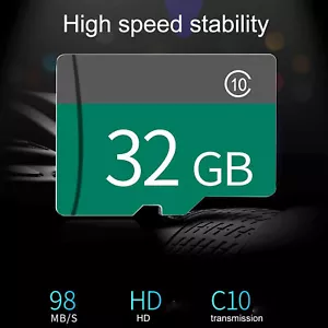 TFMemory Card Portable C10High-speed ABS Storage Memory Card 8G/16G/32G/64G/128G - Picture 1 of 23