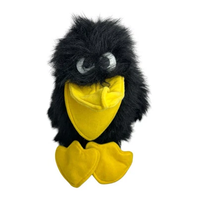 Handpuppe Rabe Therapiepuppe  42 cm groß schwarz UNI-TOYS Schlenker Beine - Bild 1 von 4