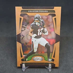 2025 Certified Football - Nico Collins - Mirror Bronze FOTL /17  - Texans - Picture 1 of 3