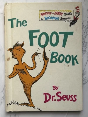 The Foot Book by Dr. Seuss 1968 1st Edition Vintage Hardcover — 第 1/4 张图片