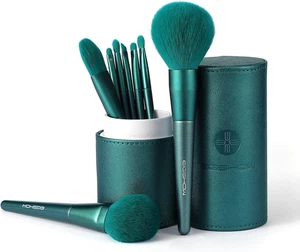 Professional 8-Piece Makeup Brush Set with Cylinder Storage Box - Picture 1 of 12
