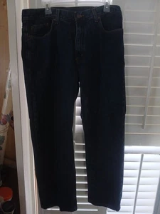 Herrenjeans Markenlos Dark Denim Straight Cut 32 x 32 Relaxed Fit - Bild 1 von 3