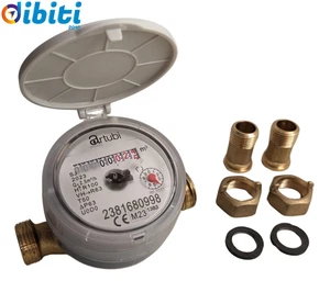 CONTATORE ACQUA FREDDA DN15 (1/2") - PRODOTTO in ITALIA - CERTIFICATO per ACQUA - Foto 1 di 12