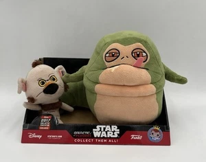 Funko Star Wars Galactic Plushies Jabba The Hutt Salacious Crumb 2017 Convention - Picture 1 of 14