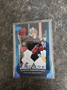 2025-26 Upper Deck Series 1 Encore Blue Pyotr Kochetkov Card# E-2 - Picture 1 of 2