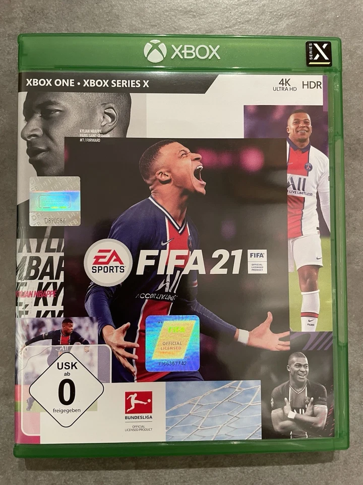 Xbox One Microsoft FIFA 21 Gebraucht OVP  Spiel - Bild 1 von 1