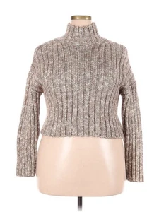 IRO Women Brown Turtleneck Sweater S - Picture 1 of 2