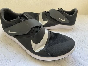 Nike Zoom Rival Jump Track Shoe Black White DR2756-001 Men’s Size 12. No Spikes - Picture 1 of 6