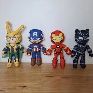 Marvel Plush Soft Toy Heros 12" Capt. America | Thor | Black Panther | Iron Man - Picture 1 of 9