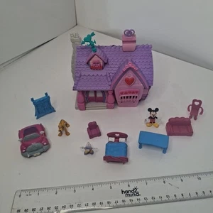 Disney Minnie Mouse Micro Playset Doll House - Picture 1 of 7