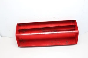 Vintage Toolbox Tray / Caddy (18-5/8" x 7-1/2") Single Handle Red, Craftsman? - Picture 1 of 9