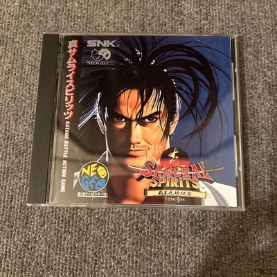 Samurai Spirits Haohmaru Hell Battle Neo Geo CD NGCD-063 SNK Japan Fighting Game - Image 1 of 4