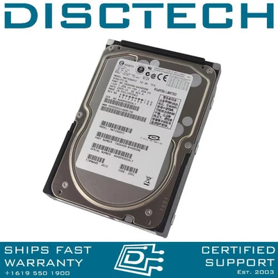 Fujitsu 300GB 10K MAT3300FC Fiber Fibre Channel Hard Drive - Image 1 of 3