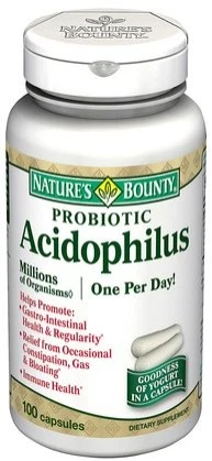 Nature's Bounty Acidophilus Probiotic 120 Tablets