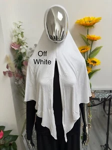 Ready-Made Jersey Hijab with Concealed Zip - Soft, Lightweight, Multi-Style - Picture 1 of 58