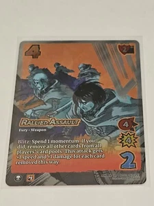 Rallied Assault 167/297, Attack On Titan: Battle For Humanity UniVersus TCG Foil - Imagen 1 de 1
