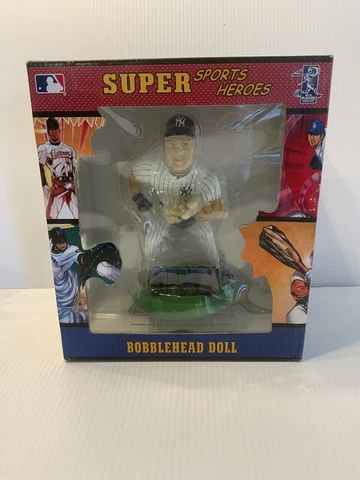 NIB 7" Jason Giambi Super Sports Heroes Bobble Doubles Head Doll NY Yankees Cover