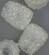 6 Retro/vintage Glass Light Shades