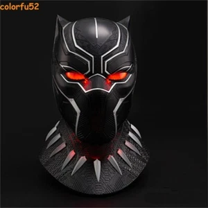Killerbody 1:1 The Avengers Black Panther Wearable Helmet Cosplay Mask W/ Stand - Picture 1 of 16