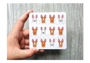 Ibizan Hound Coaster, Novelty Dog Coaster Ibizan Hound Dog Gifts Ibizan Hound - Picture 1 of 5