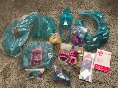 My Little Pony CRYSTAL EMPIRE CASTLE Playset - Cadance, Flurry Heart, NO BOX NEW - Image 1 of 4