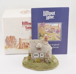 Boxed Lilliput Lane ~ Wheyside Cottage English Collection South West 1992 - Picture 1 of 4