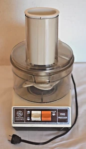 General Electric GE Food Processor Chopper Shredder Slicer 420A D5FP1 + Manual - Picture 1 of 21