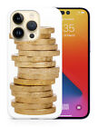 CASE COVER FOR APPLE IPHONE|MONEY COINS STACKED IMAGE #1