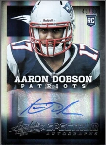 2013 Absolute Spectrum Silver Autographs #101 Aaron Dobson#45/99 - NM-MT - Picture 1 of 2