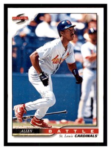 1996 Score #443 ALLEN BATTLE St. Louis Cardinals ~E5Q