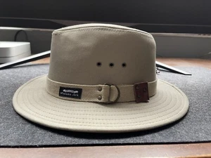 Panama Jack Canvas Safari Hat Khaki Size Large - Picture 1 of 5