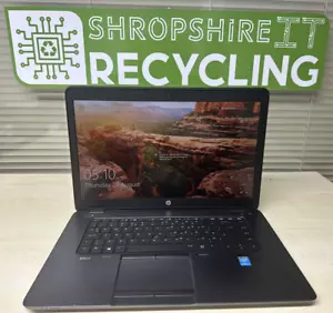 HP Zbook 15u G2 Laptop 15.6" Core i7 8GB RAM 256GB SSD Win 10 Pro Stiff Buttons - Picture 1 of 22