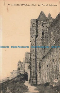 R664708 Carcassonne. La Cite. la tour de l eveque - Bild 1 von 2