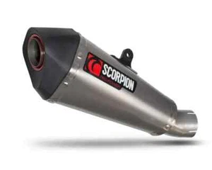 Scorpion Serket Taper Slip-On Exhaust Pipe KTM Duke 125 / 200 Titanium 2011-2016 - Picture 1 of 1