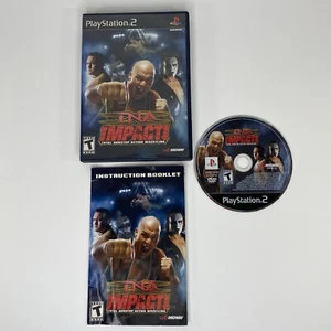 TNA Impact Sony PlayStation 2 2008 PS2 Komplett CIB Disc Hülle Handbuch Getestet - Bild 1 von 7