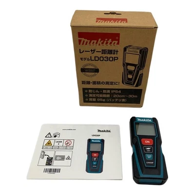 Medida de distancia láser Makita LD030P 30 metros Japón [usado] Foto 1 de 4