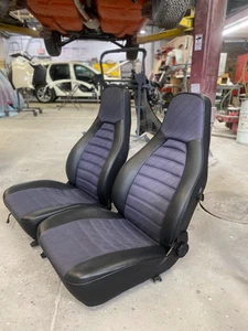 1984-1991 OEM Porsche 924, 928, 944 S, 911 Driver, Passenger Front & Rear Seats - Picture 1 of 24