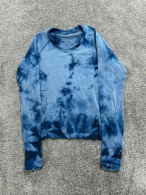 Lululemon Swiftly Tech Womens 8 Blue Running Pullover - Image 1 of 4