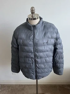 Callaway Herren gefütterter Mantel Jacke durchgehender Reißverschluss Golf Herren Large grau A+ - Bild 1 von 5