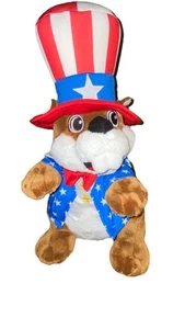 Bucees Beaver 4th of July Plush - Picture 1 of 7
