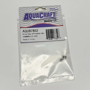 AquaCraft AQUB7852 HAMMER EP Drive Dog w/ Prop Nut RC Boat Replacement Part NEW - Picture 1 of 5