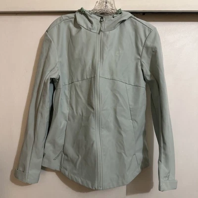 Avalanche Womens Size Small Light Blue Water Resistant Hooded Jacket - Image 1 of 4