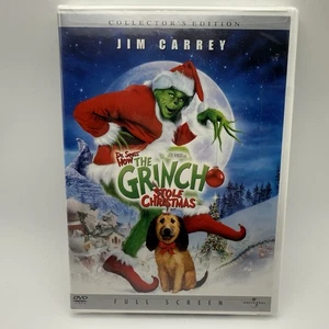 How the Grinch Stole Christmas (DVD, 2001, Full Screen) Movie New Sealed - Imagen 1 de 4