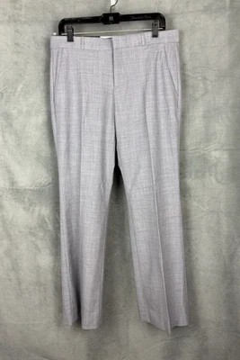 Banana Republic Logan Lightweight Wool Straight Leg Trousers Women's 10S NWT — 第 1/4 张图片