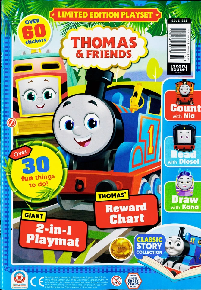 THOMAS & FRIENDS MAGAZINE NO 855 - Image 1 of 1