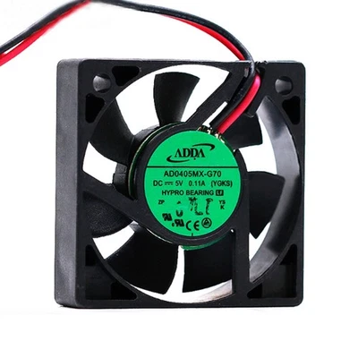 ADDA AD0405MX-G70 Cooling Fan DC5V 0.11A 2Pin 4010 4CM Video Recorder Fan - Image 1 of 4