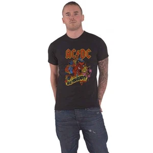 Camiseta AC/DC Are You Ready Angus Dibujos Animados Banda Logo Nueva Oficial Unisex Negra - Imagen 1 de 4
