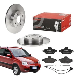Set Discos de Freno y Pastillas Brembo Fiat Panda 2 169 1.1 1.2 2003 Delanteros - Imagen 1 de 12